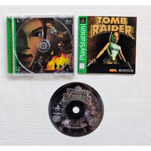 Tomb Raider Playstation Greatest Hits Tested Working CIB PS1